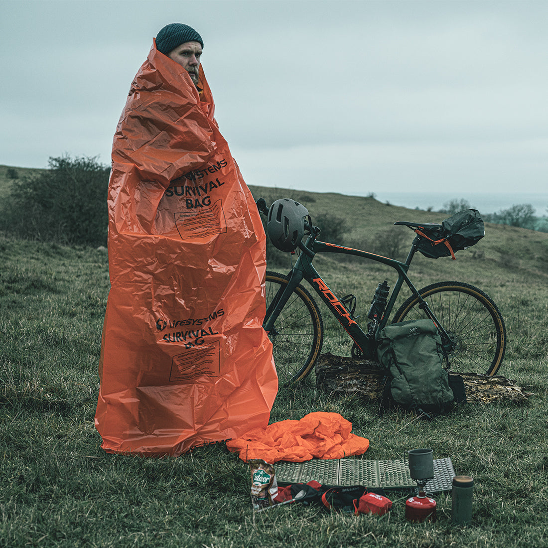 Lightweight Orange Foil Survival Bag | Lomo Watersport UK. Wetsuits, Dry  Bags & Outdoor Gear.